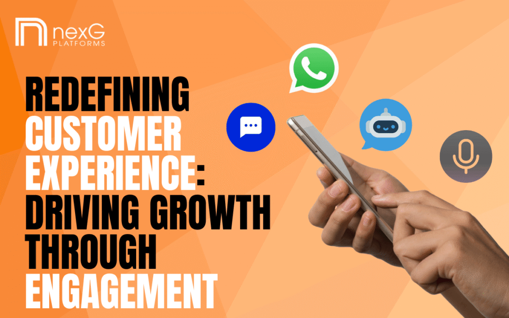 Customer receiving personalized messages via WhatsApp, SMS, email, and voice from an omnichannel engagement