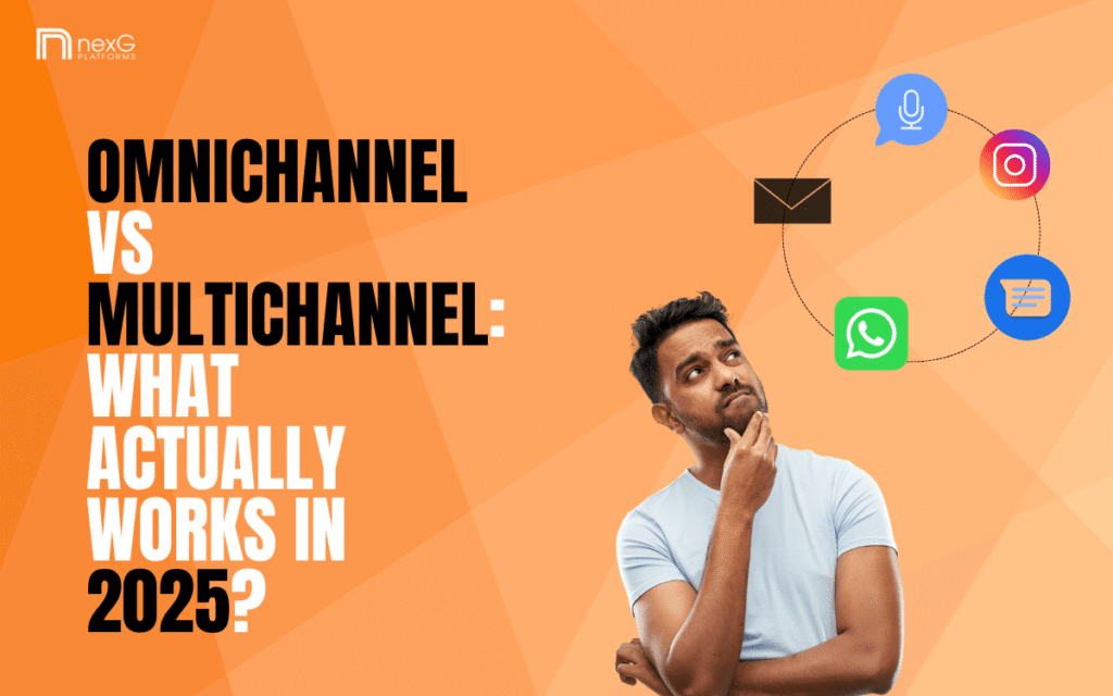 Omnichannel customer conversation using WhatsApp Business API and RCS messaging in 2025