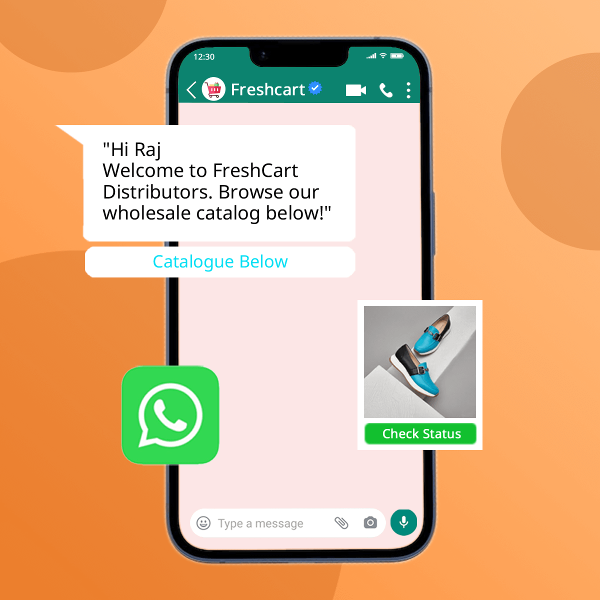 Deliver personalized offers and product highlights on WhatsApp—, so your customers never miss out on what they love.