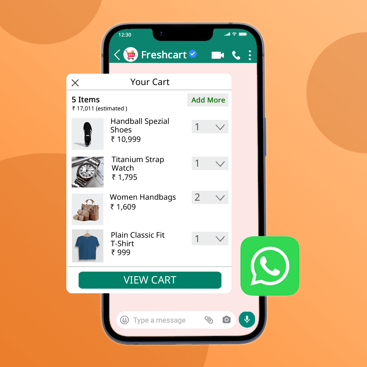 WhatsApp Cart Feature , WhatsApp Cart Integration