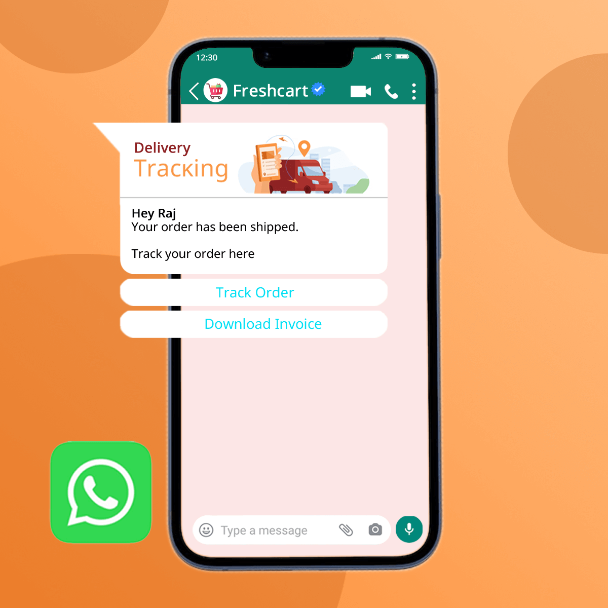 WhatsApp Delivery Updates, WhatsApp Business Transactions